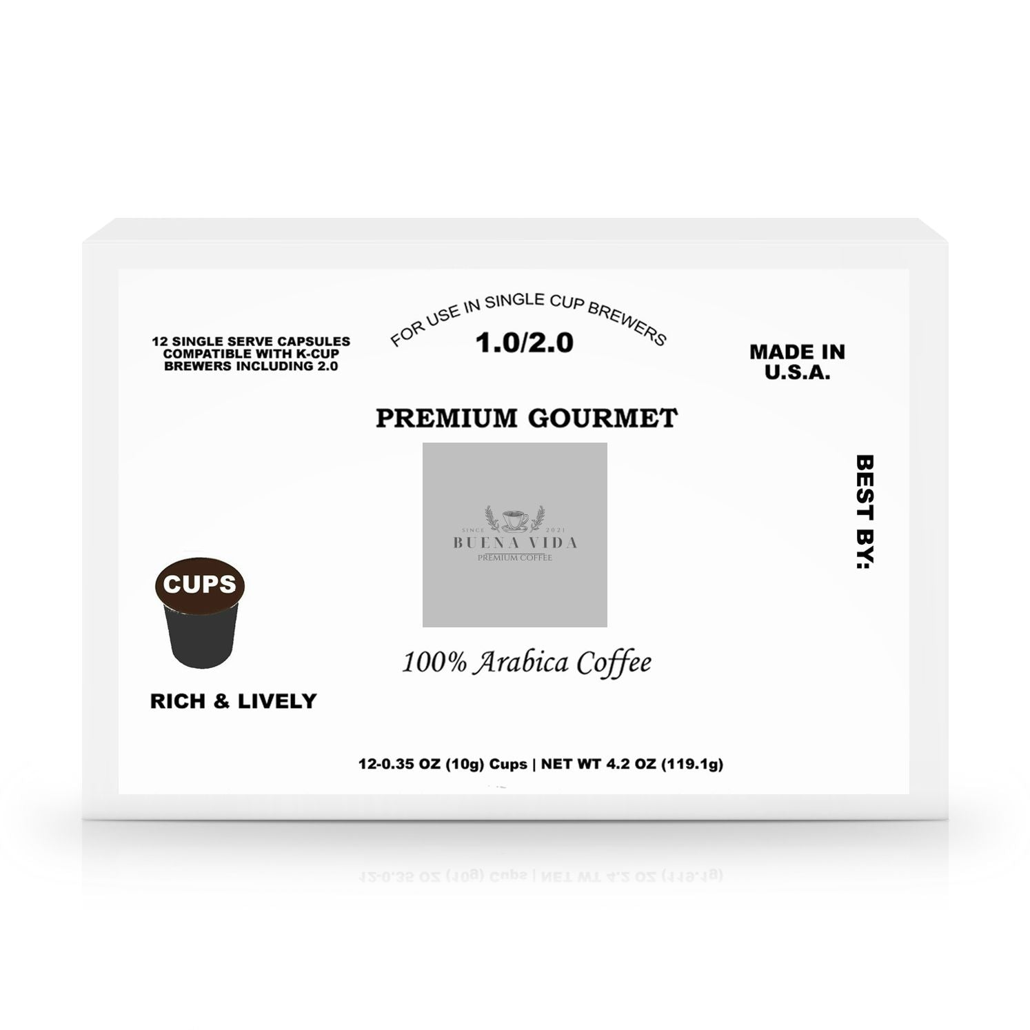 Single Serve Coffee Capsules 60 Pack
