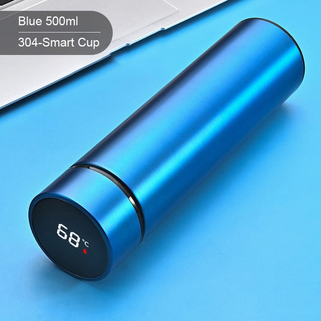 BV-Stainless Steel Temperature Display Thermos